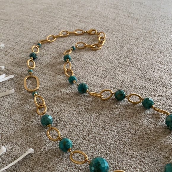 🪞long link gemstone necklace - Picture 10 of 15